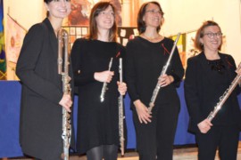 Le rare emozioni di un quartetto di flauti