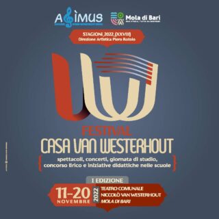 A Mola di Bari un festival per Van Westerhout