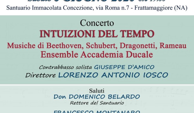 Al via la sesta edizione del Festival Francesco Durante: l’Accademia Ducale protagonista con il concerto “Intuizioni del Tempo”