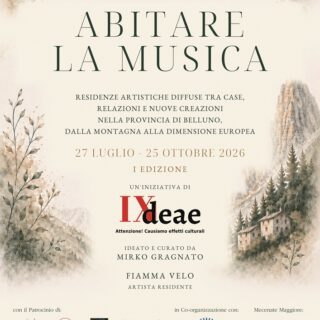 Abitare la Musica: concerti nel “salotto di casa” tra Belluno e Cortina