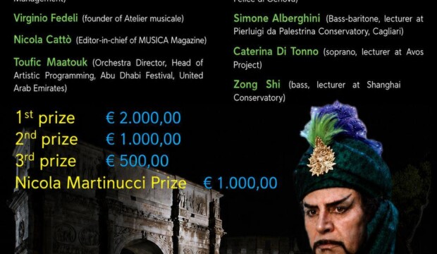 Aperto il bando per la seconda edizione del Concorso Lirico Internazionale “Nicola Martinucci”